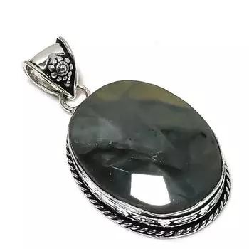 Labradorite Gemstone Handmade 925 Sterling Silver Jewelry Pendant 2.17 F6r95
