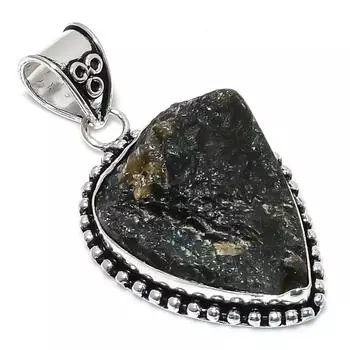 Labradorite Gemstone Handmade 925 Sterling Silver Jewelry Pendant 2.17 o4a45