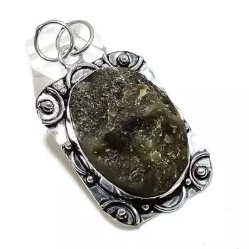 Labradorite Gemstone Handmade 925 Sterling Silver Jewelry Pendant 2.36 n6s22