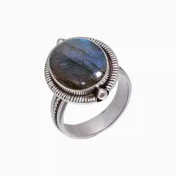 Labradorite - Madagascar 925 Sterling Silver Ring V5076, Blue Ring, Oval Ring, Valentin s Day Gift, Gift For Her, Birthday Gift, Handmade Jewelry, Sil