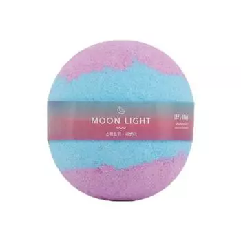 Labs Bomb Бомбочка для ванны Moonlight Бомбочка для ванны с ароматом сладкого горошка и лаванды, 140 г, 1 шт.