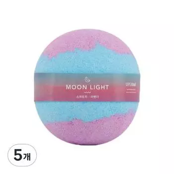 Labs Bomb Бомбочки для ванны Moonlight Бомбочки для ванны с ароматом сладкого горошка и лаванды, 140г, 5 штук