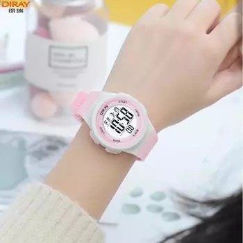 Labtz унисекс ремешок съемный MIYOTA японский механизм повседневные электронные наручные часы, популярные корейские часы