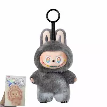 Лабубу 3.0 Монстры V3 Серия Аниме горячая фигурка Новая Каваи Мистери Сюрприз Коробка Милый Брелок Игрушки Подарки With Box чёрный