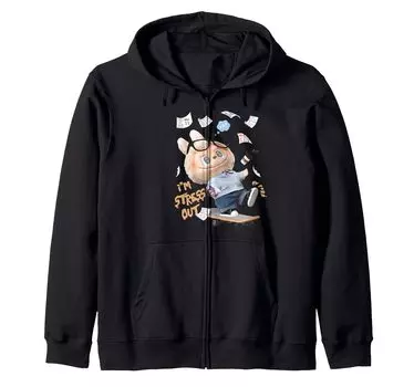 Labubu Lover Cute Labubu The Monsters Смешная рождественская толстовка с капюшоном на молнии для женщин чёрный