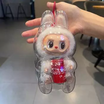 Labubu третьего поколения серии прозрачный защитный чехол для куклы пылезащитный чехол