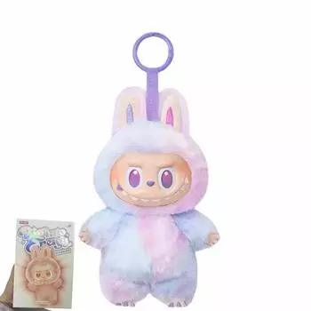 Labubu V3 The Monsters Серия Big Into Energy Слепая коробка Виниловая плюшевая кукла-подвеска Градиентный цвет Подарок With box