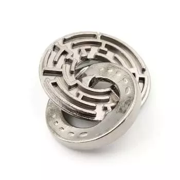 Лабиринт 3D IQ Игры Головоломки Головоломки Для Взрослых Детей Игры На Разумность Головоломки Металлические Игрушки Фиджет Лабиринт