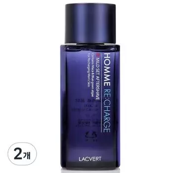 Lac Vert Homme Recharge Aftershave, 185ml, 2 units