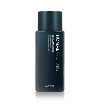 Lac Vert Homme Recharge Cica Emulsion 180мл, популярная корейская мужская косметика