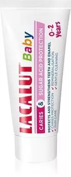 Lacalut Baby Caries and Sugar Acid Protection dentifrice pour enfants TU прозрачный