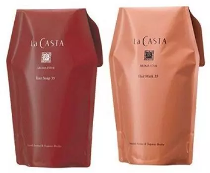 Lacasta Aroma Esthe Мыло для волос 35 Маска для волос 35 Сменный набор