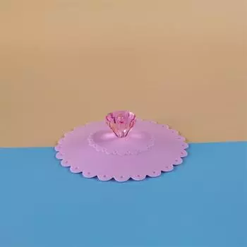 Lace Cup Cover Silicone Lid Bottle Lid Cover Home Office Accessory 110mm