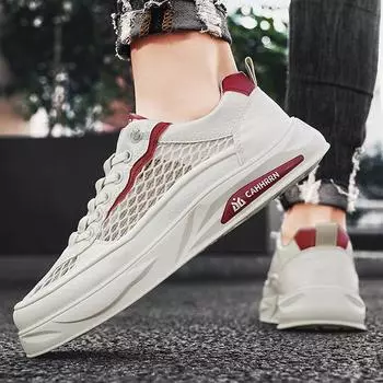 Lace-up-free men s shoes spring new sports versatile little white board shoes men s casual daily flat tide shoes 39