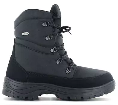 Lackner Kitzbhel Sven TX - мужские зимние ботинки с интегрированными шипами 7930 черные ОРИГИНАЛ EU 42 UK 8 чёрный