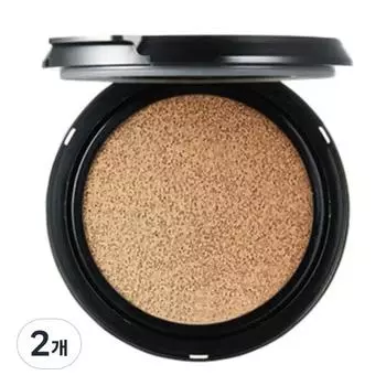 Laclan Natural Cover Homme Сменный блок для кушонов 15 г, нет. 1 Bright Skin Tone, 2 штуки, лучшая мужская косметика Кореи.