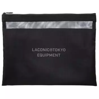 Laconic Mesh Pouch L Black LEQ09-150BK