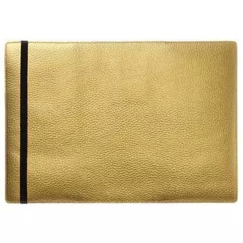 Laconic Notebook Cover A5 Synthetic Leather Rubber Gold + LDC08-160GD