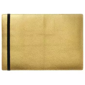 Laconic Notebook Cover B6 Synthetic Leather Rubber Gold + LDC07-140GD