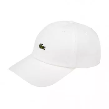 Lacoste Basic Cotton Twill Cap White Rk209e 53gws FREE999