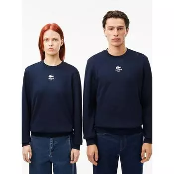 Lacoste Обычная повседневная толстовка с круглым вырезом SH2736 54N 166 Q2NSH2736 54N166 0XS