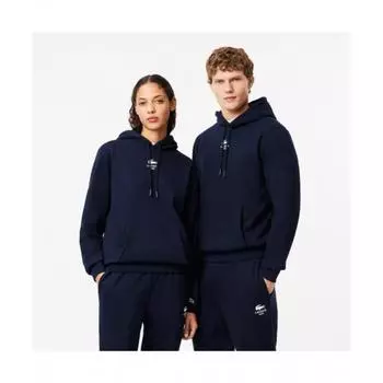 LACOSTE Common Повседневная футболка с капюшоном [Темно-синий] 00S