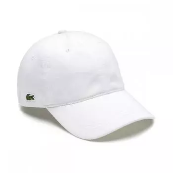 Lacoste Cotton Twill Basic Baseball Cap Rk4709 001 FREE