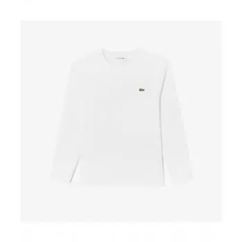 Lacoste Футболка мужская InInterlock с длинным рукавом [белая] 003