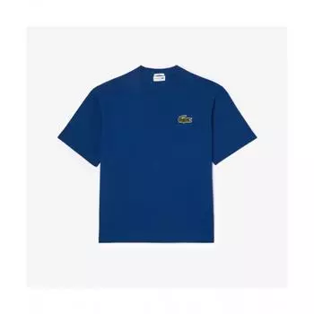 Lacoste Футболка Public Boucle Big Croc с коротким рукавом [темно-синяя] 00M