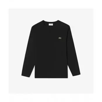 Lacoste Футболка с длинным рукавом InInterlock для мужчин [черная] 003