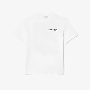 Lacoste Футболка с рисунком LacoSTe Men S Comics [белая] 004