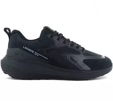 LACOSTE L003 EVO 124 - Мужские кроссовки Черные 747SMA012102H ОРИГИНАЛ EU 42.5 UK 8.5 чёрный
