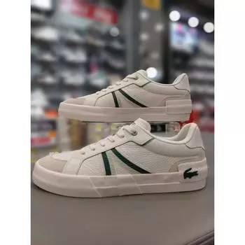 Lacoste L004 124 5 CMA Мужские белые зеленые кроссовки LACOSTE L004 124 5 CMA 7 47CMA0022