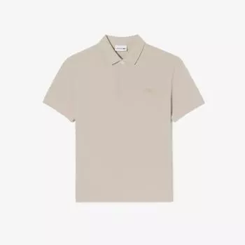 LacoSte LacoSte Men S pariS pariS Short Sleeve Polo [melange Cream] 003