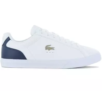Lacoste Lerond Pro 123 - Мужские кроссовки Кожаные Белые 745CMA0052042 ОРИГИНАЛ EU 42 UK 8 белый