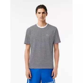 LacoSTe Men S 2 Degree STripe T ShirT Th9749 54g 522 q2nTh9749 54g522 005