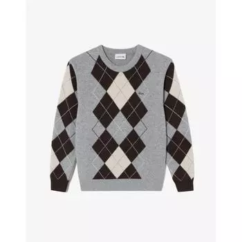 LacoSte Men S Argyle Pullover Ah561e 54n Uwc 004