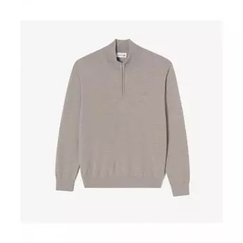 LacoSte Men S baSic Half Zip Pullover [light Brown] 003