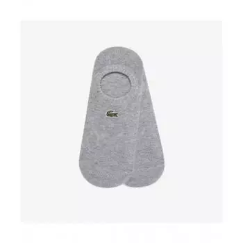 LacoSte Men S baSic No Show SockS [melange Gray] 0TU