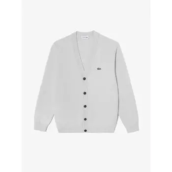 Lacoste Мужской базовый кардиган с V-образным вырезом AH560E 54N BUQ Q2NAH560E 54NBUQ 004