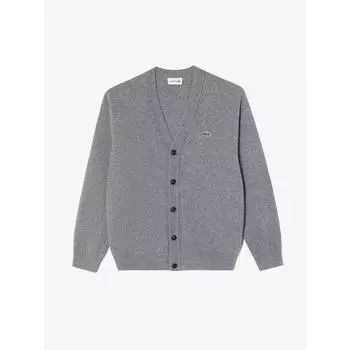 Lacoste Мужской базовый кардиган с V-образным вырезом AH560E 54N CCA Q2NAH560E 54NCCA 004