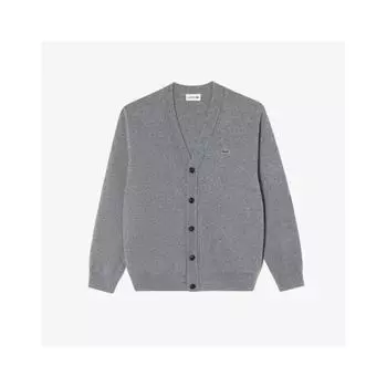 LacoSte Men S baSic V Neck Cardigan Ah560e 54n Cca 003