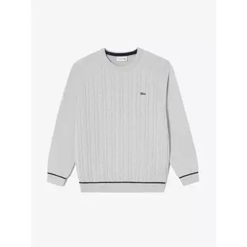 LacoSte Men S Cable Round Sweater Ah806e 54n Cca q2nAh806e 54nCca 003