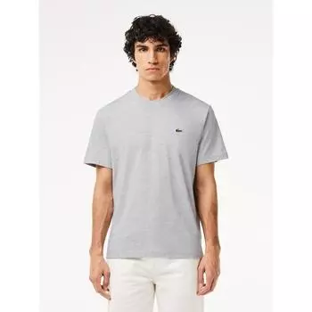 Lacoste Мужская классическая футболка с круглым вырезом Th7318 54g CCA q2nTh7318 54gCCA 004