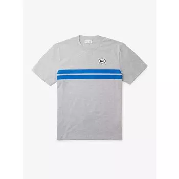 Lacoste Мужская футболка с цветным принтом сзади и крупным графическим принтом TH8590 54G CCA Q2NTH8590 54GCCA 003