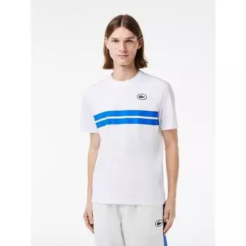 LacoSTe Men S Color Tipping PrinT Back Big Graphic MaTch T ShirT Th8590 54g 001 q2nTh8590 54g001 003