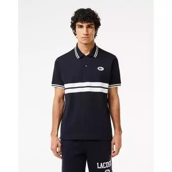 LacoSte Men S Color Tipping Puff Badge Match Polo Ph7447 54g G45 003