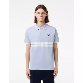 LacoSte Men S Color Tipping Puff Badge Match Polo Ph7447 54g Wb5 004