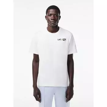 Lacoste Мужская футболка с рисунком комиксов TH7363 54G 001 Q2NTH7363 54G001 004