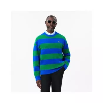 LacoSte Men S Double Face Striped Pullover Ah2915 54n Icj 003